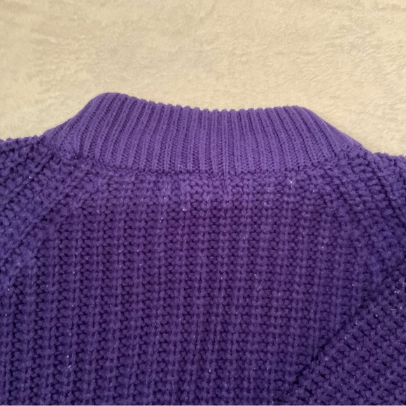 One Step Up Women’s Purple Sweater Size Small - Picture 10 of 14
